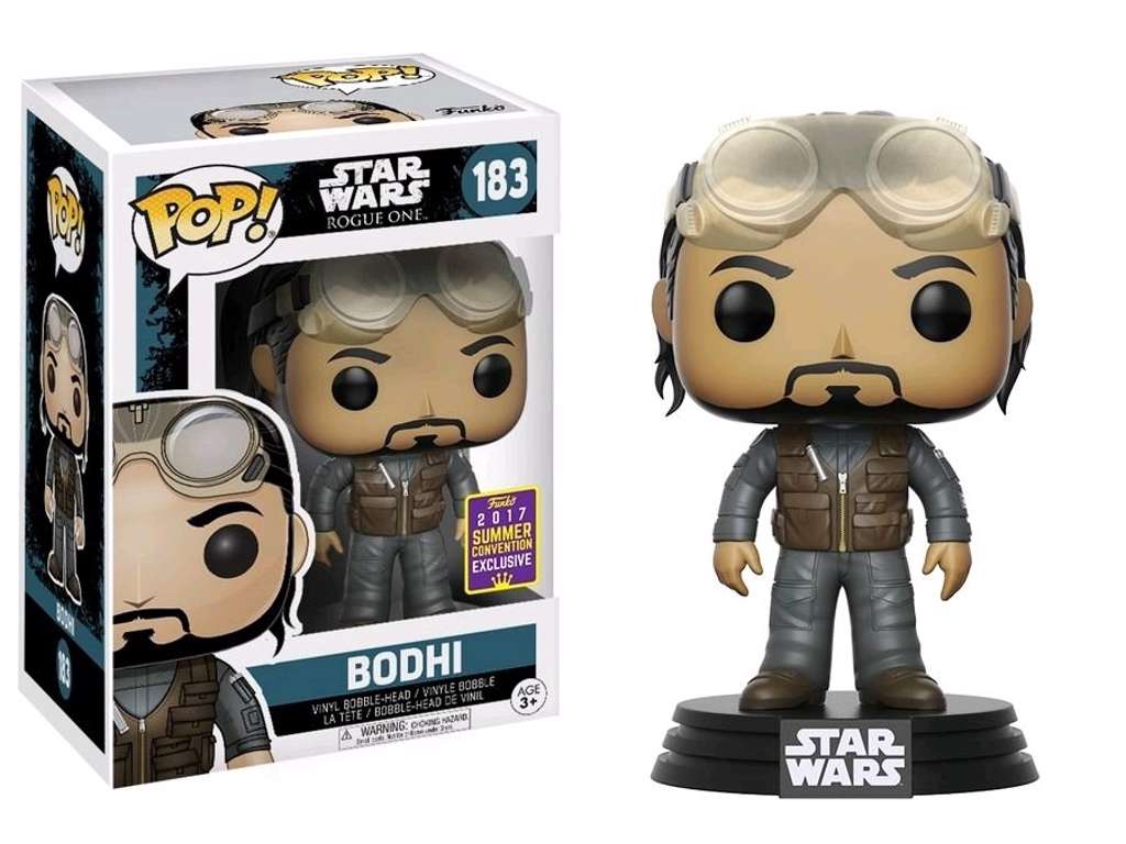 Star Wars Rogue One POP! vinyl bobble-head af Bodhi Summer Convention Exclusive på 9 cm