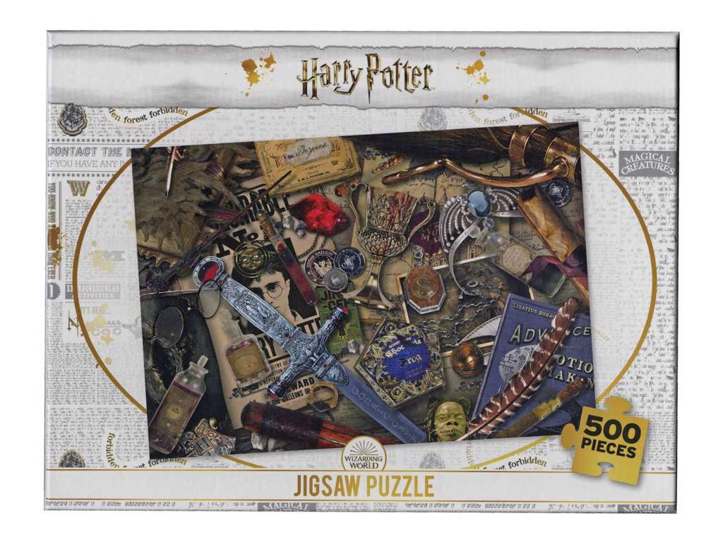 Puslespil med Horcruxes fra Harry Potter på 500 brikker