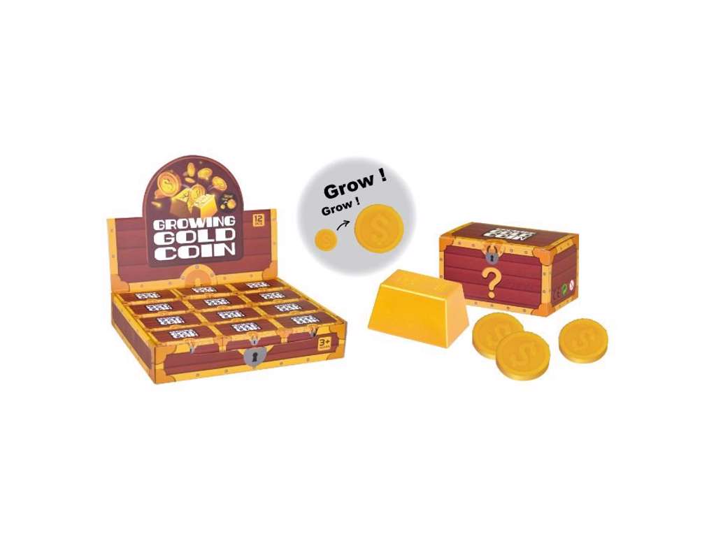 Voksende guld mønter