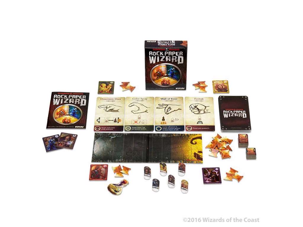Rock Paper Wizard -  Dungeons & Dragons brætspil