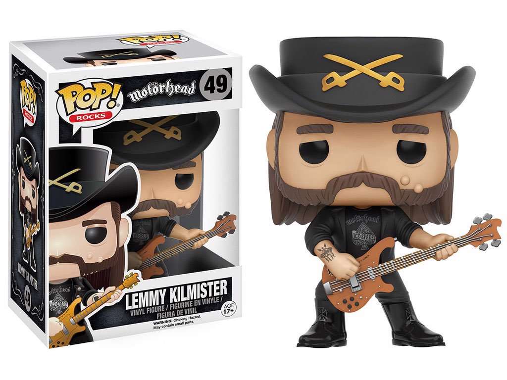 Motorhead POP! vinyl figur af Lemmy på 9 cm