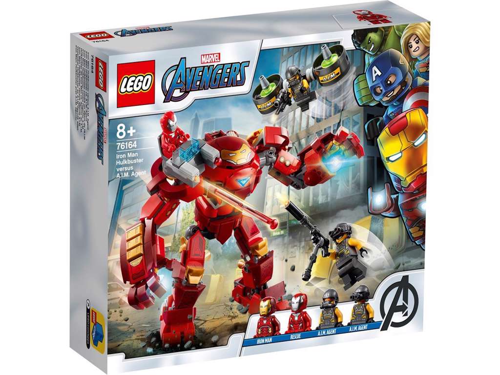 LEGO Super Heroes - Iron Mans Hulk-kamprobot mod A.I.M.-agent - 76164
