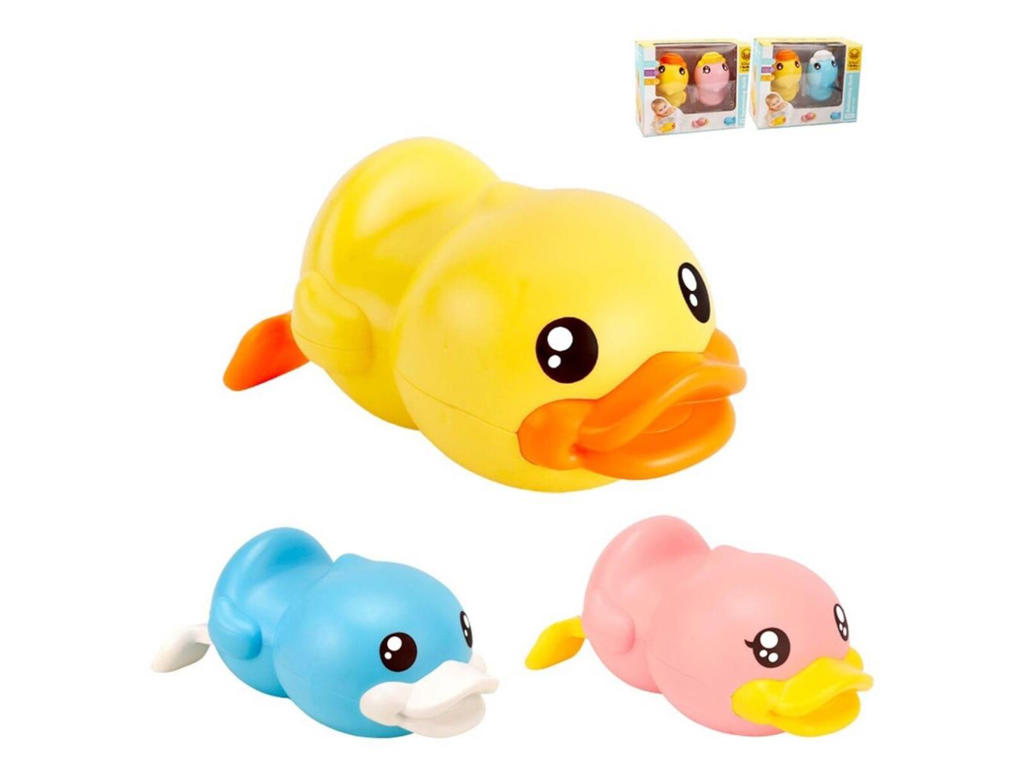 B. Duck badedyr med optræk - Til baby