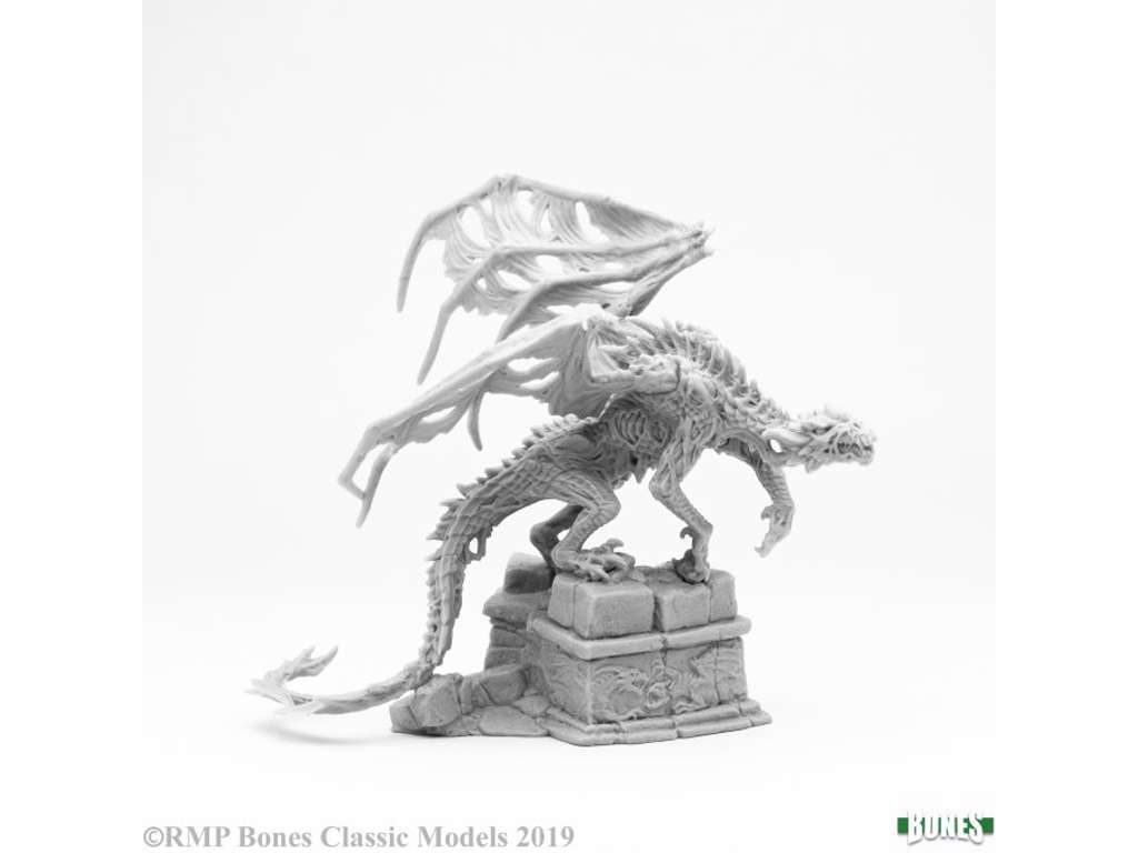Zombie Dragon figur fra Reaper Bones