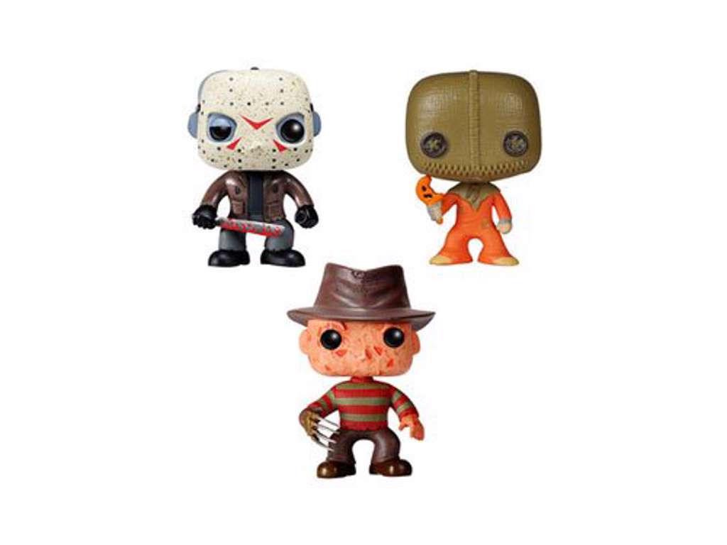 Pocket pop! Tins: Friday the 13th / Nightmare on Elm Street / Trick r Treat