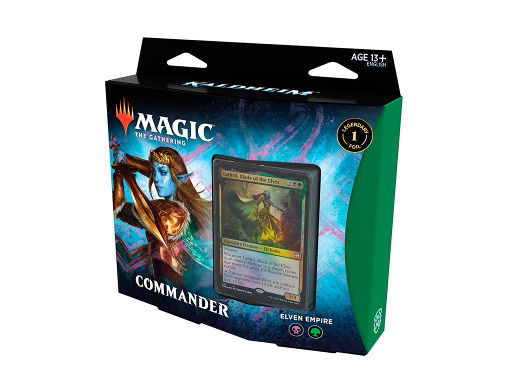 Magic the Gathering Kaldheim Commander deck - Elven Empire
