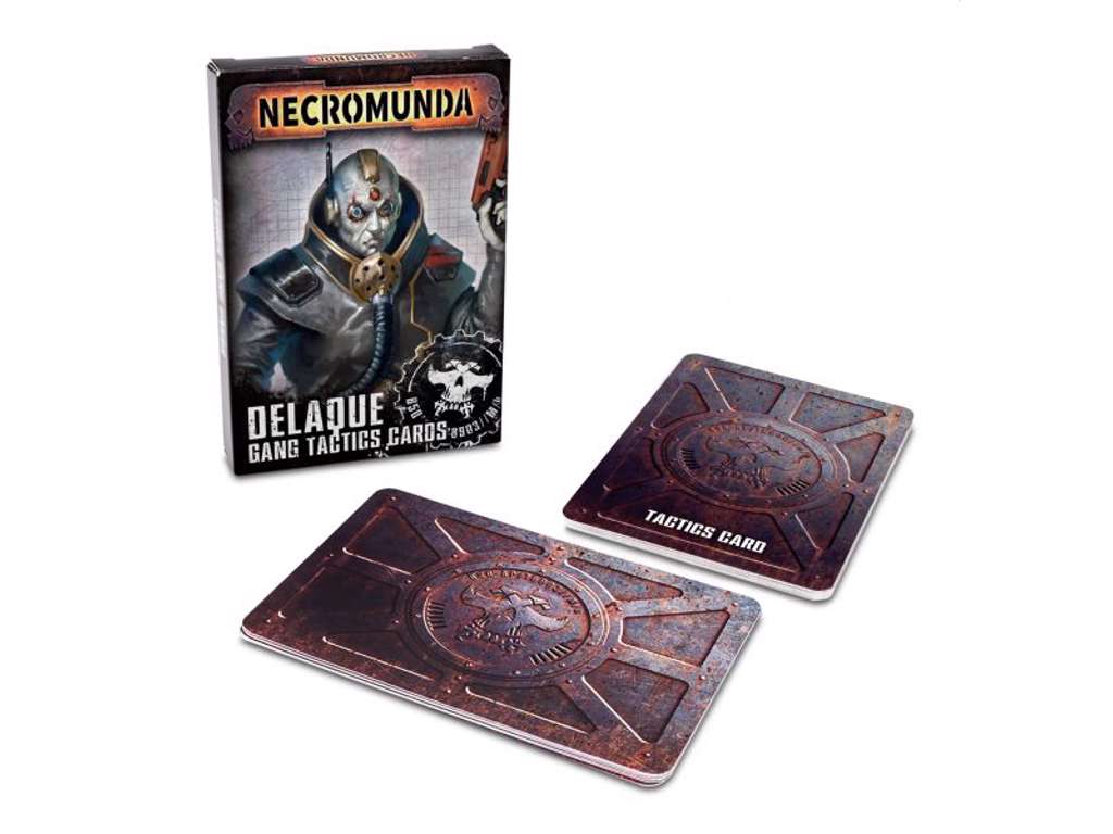 Necromunda: Delaque Gang Tactics Cards - Warhammer - 300-28