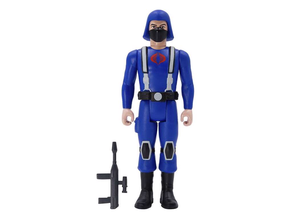 G.I. Joe ReAction Action Figur af Cobra Trooper H-back (Pink) på 10 cm