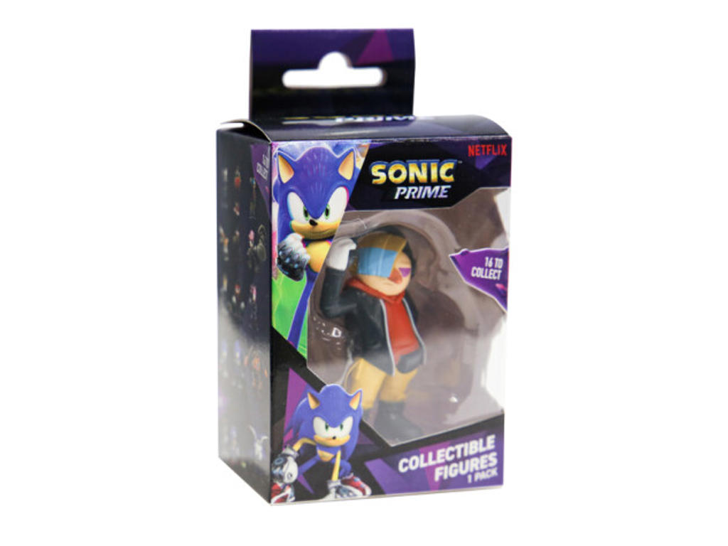 SONIC Figur i vinduesæske 6,5 cm S1 - Dr. Don't