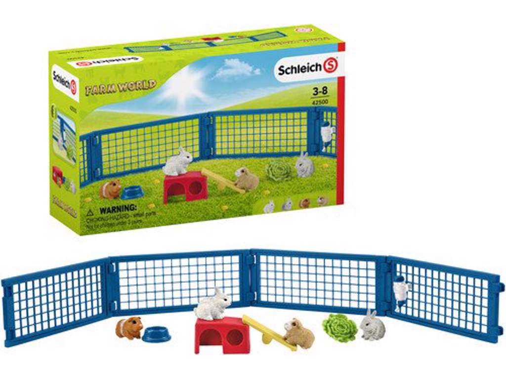Hamster og kanin indhegning fra Schleich - 42500