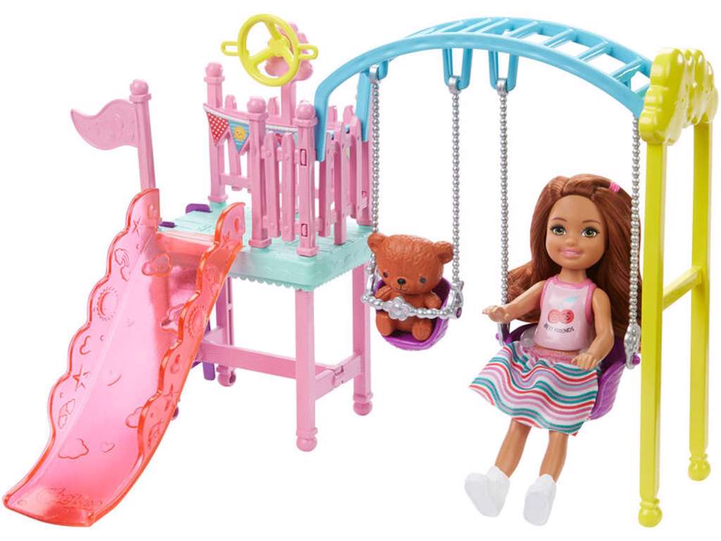Barbie Club Chelsea gyngestativ legesæt