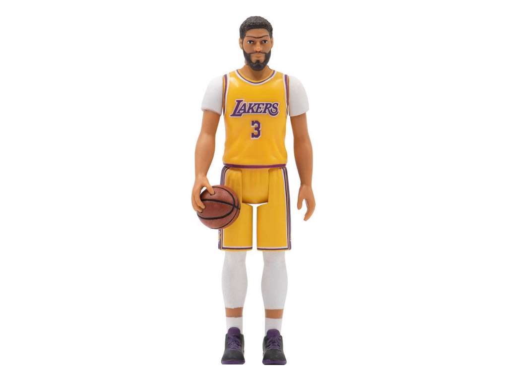 NBA ReAction Wave 1 Anthony Davis (Lakers) actionfigur på 10 cm