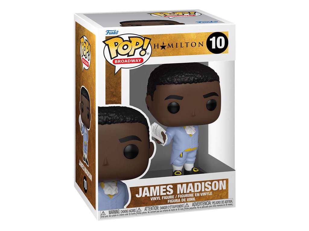 Hamilton POP! Broadway Vinyl Figure James Madison 9 cm