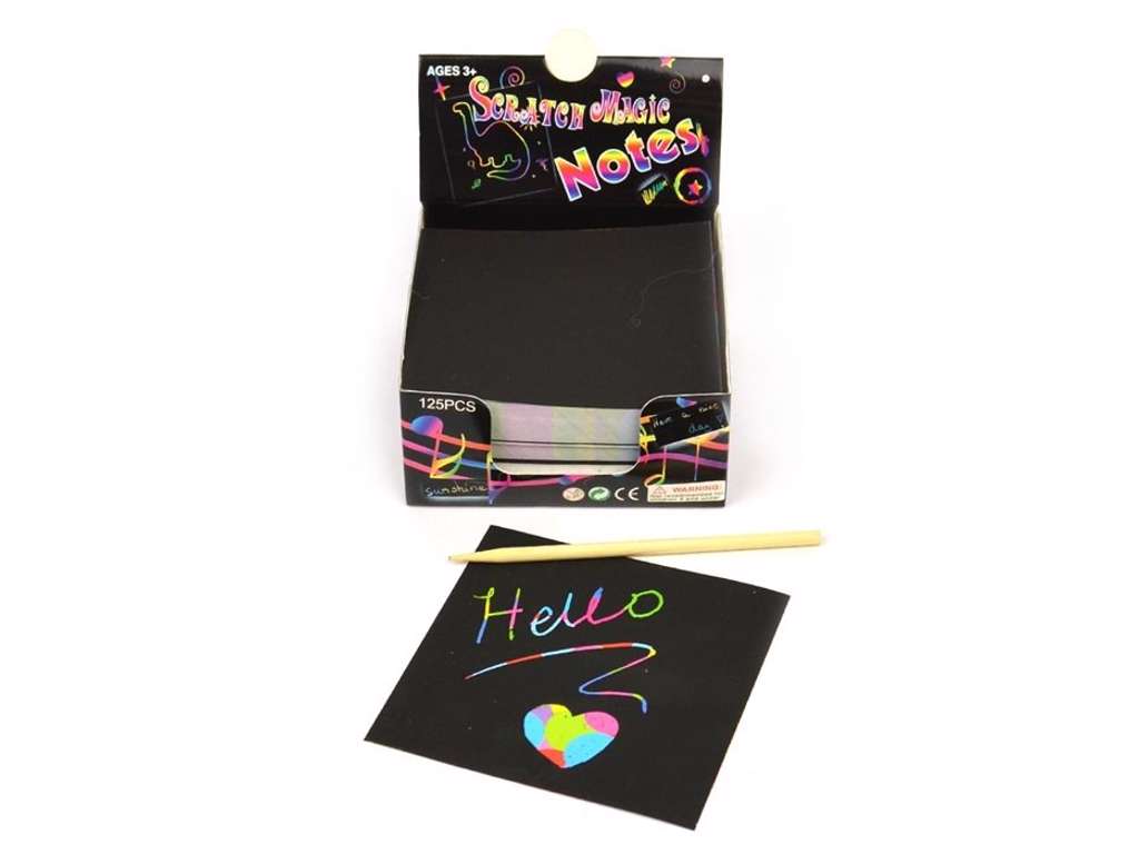 Scratch magic notes