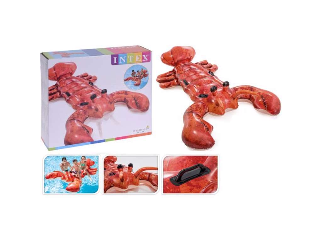 Badedyr med hummer på 213 cm