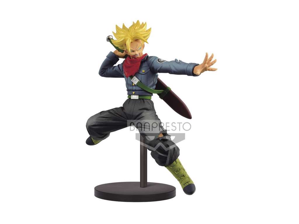 Dragon Ball Super Chosenshiretsuden statue af SSJ Future Trunks på 17 cm