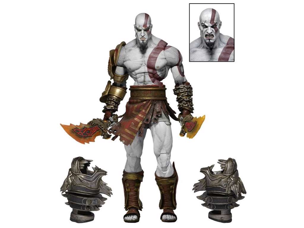 God of War 3 - Ultimate Kratos 7 action figur på 17 cm