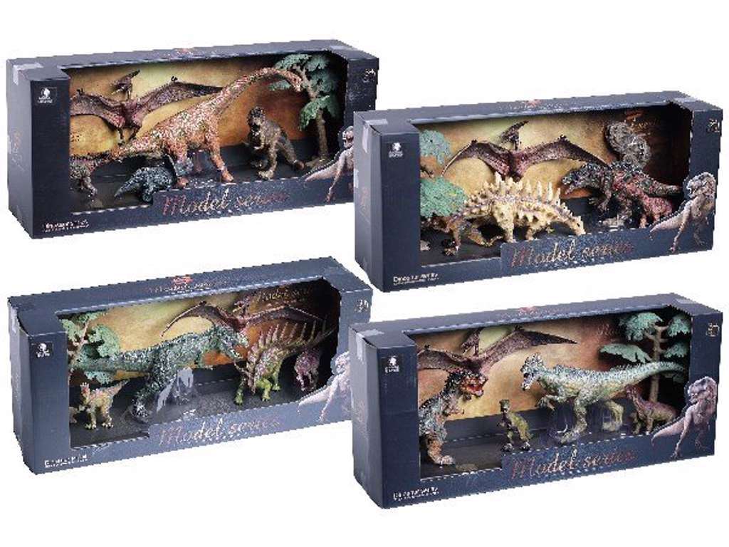 Dinosaur figursæt - stor