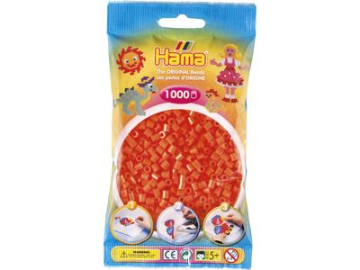 1000stk. Hama Midi orange 207-04