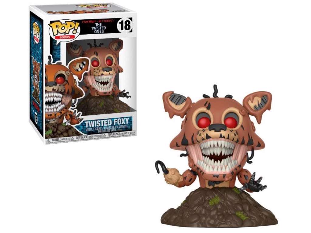Five Nights at Freddy's The Twisted Ones POP! vinyl figur af Twisted Foxy på 9 cm