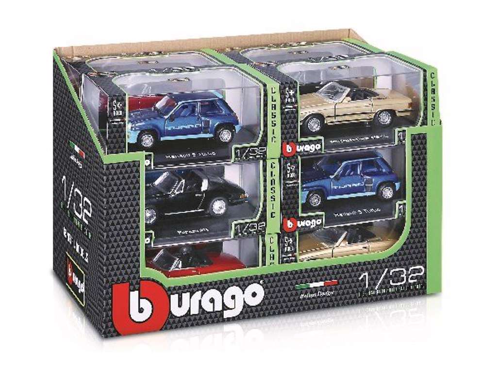 Burago Modelbiler i skala 1:32.