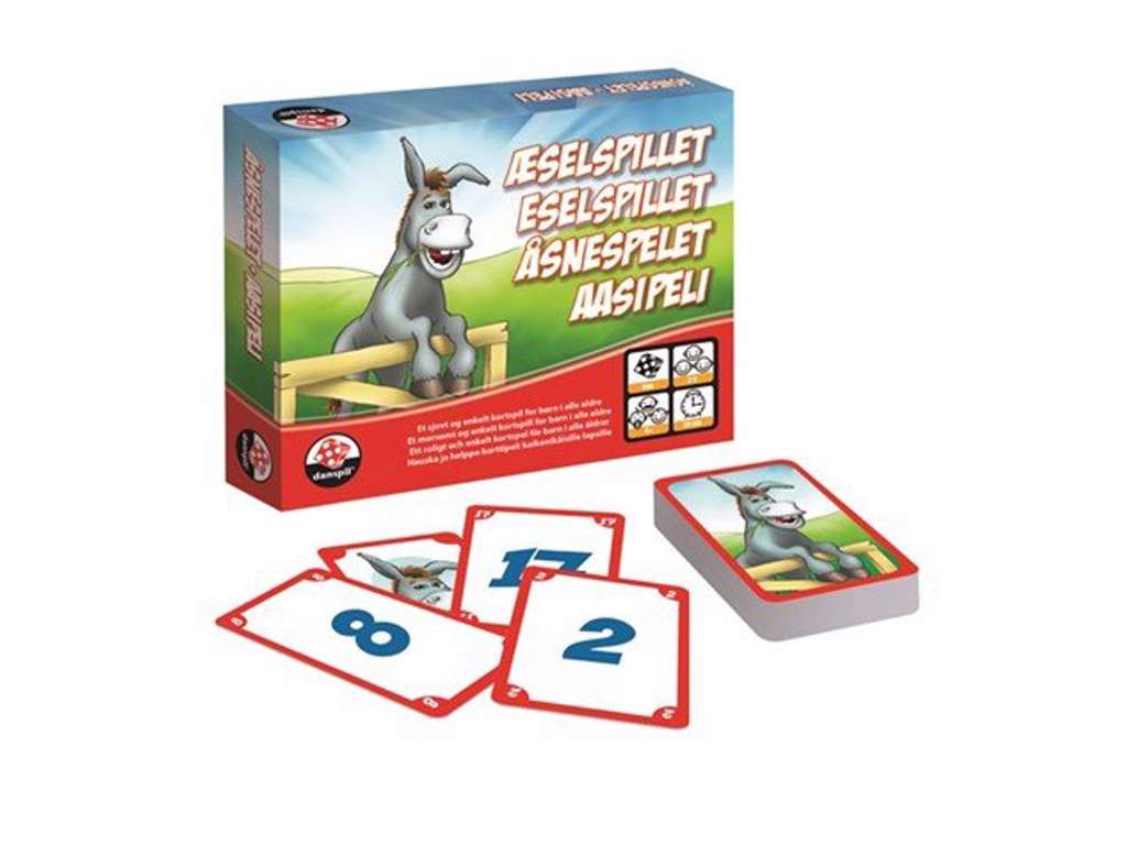 Æselspillet - brætspil fra Danspil