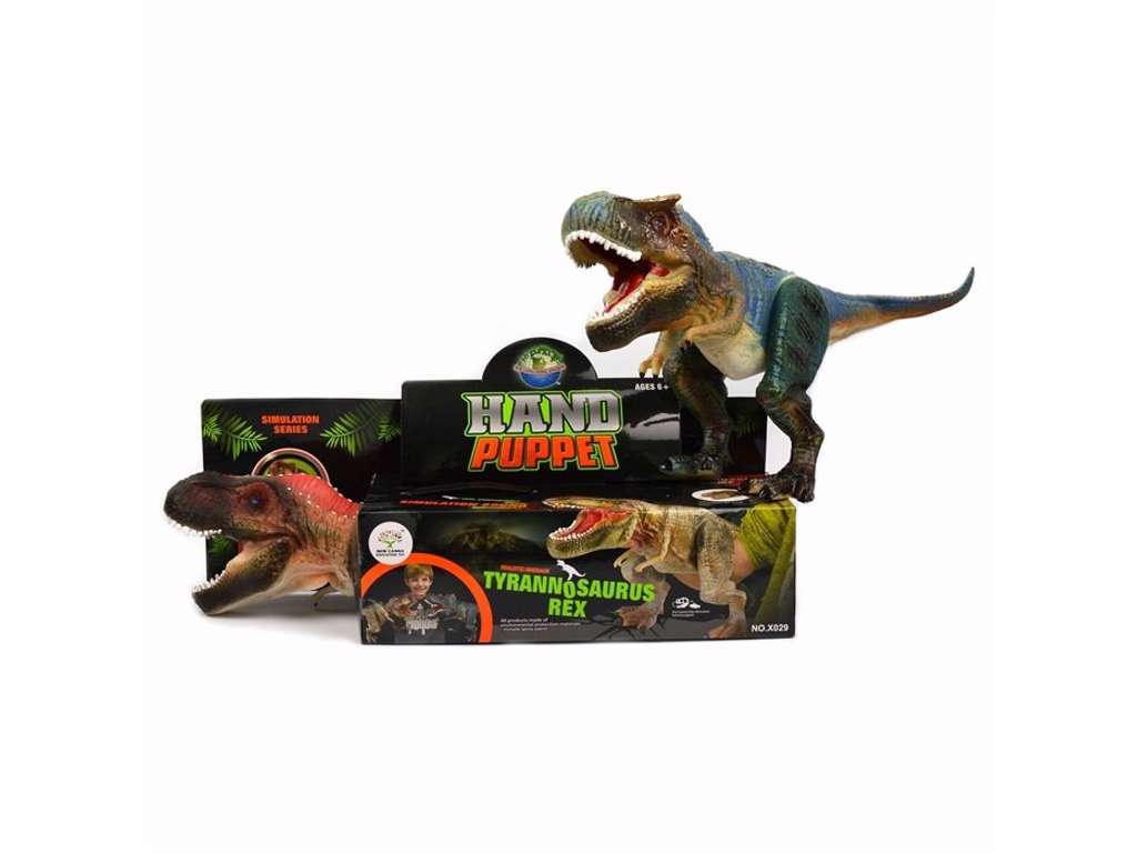 Dino hånddukke med lyd