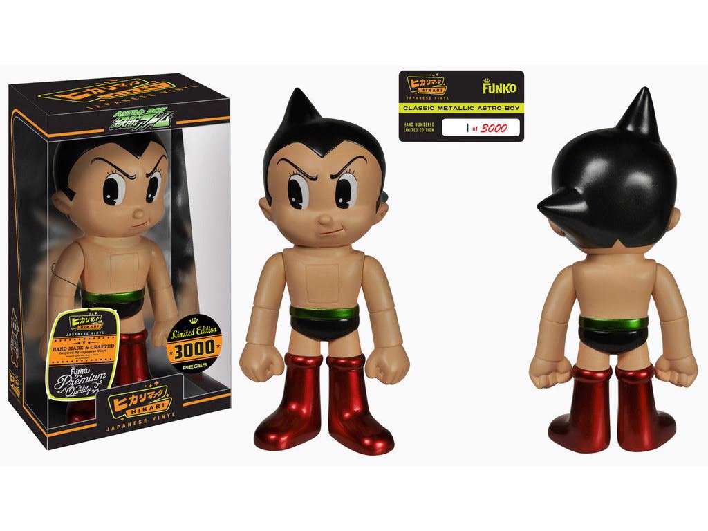 Astro Boy Hikari Sofubi Vinyl Action Figure Astro Boy Classic Metallic 19 cm