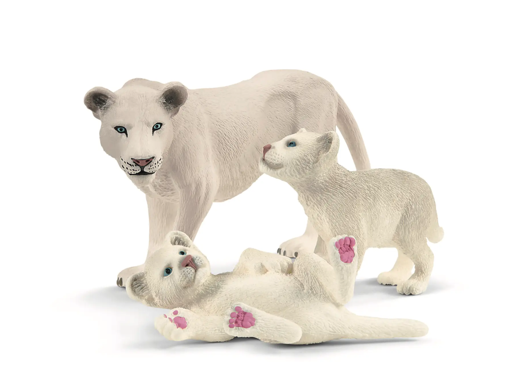 Løvemor og unge fra Schleich - 42505