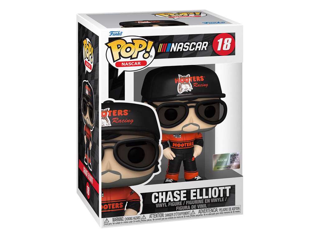 NASCAR POP! Sports Vinyl Figure Chase Elliot ((OR)Hooters) 9 cm