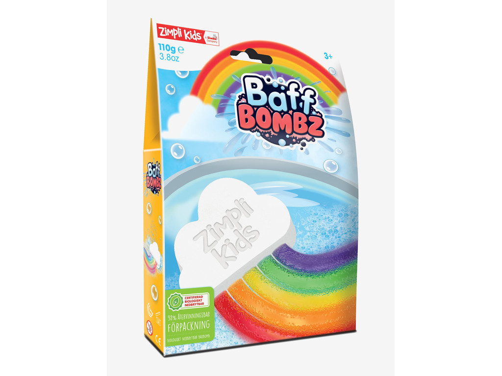 Zimpli Kids Rainbow Baff Bombz
