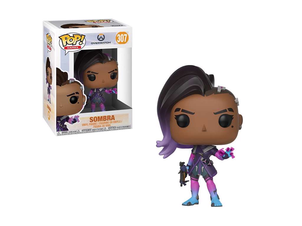 Overwatch POP! vinyl figur af Sombra på 9 cm