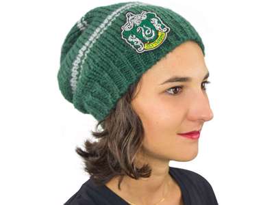 Strikket hue Slytherin Harry potter fra Cinereplicas