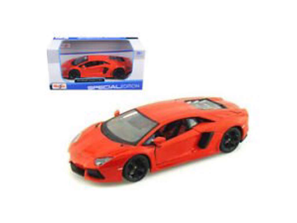 Lamborghini Aventador med lys og lyd - Orange