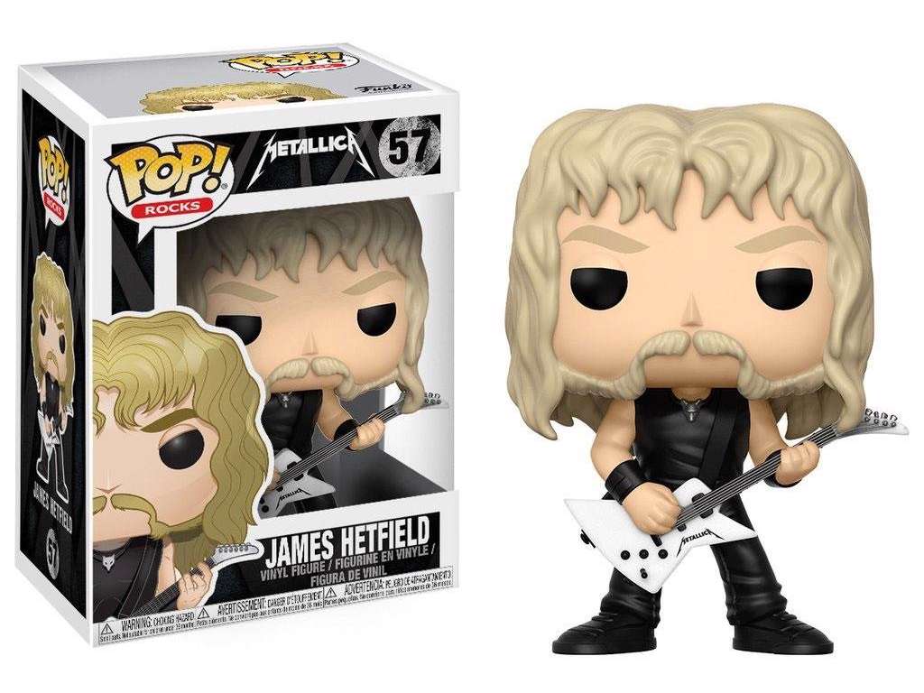Metallica POP! vinyl figur af James Hetfield på 9 cm