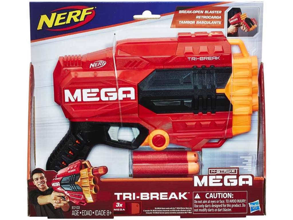 Nerf N-Strike Mega Tri-Break blaster