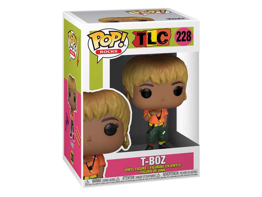 TLC POP! Rocks Vinyl Figure T-Boz 9 cm
