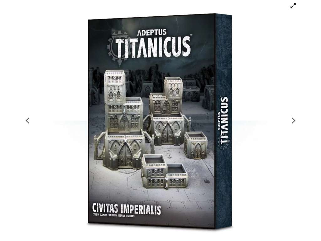 Warhammer 40k Adeptus Mechanicus - Civitas imperialis terræn sæt