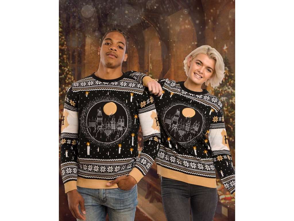 Harry Potter Hogwarts julesweater str XXL