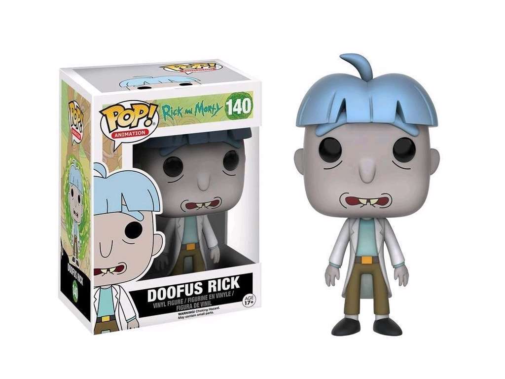 Rick and Morty POP! vinyl figur af Doofus Rick Limited på 9 cm