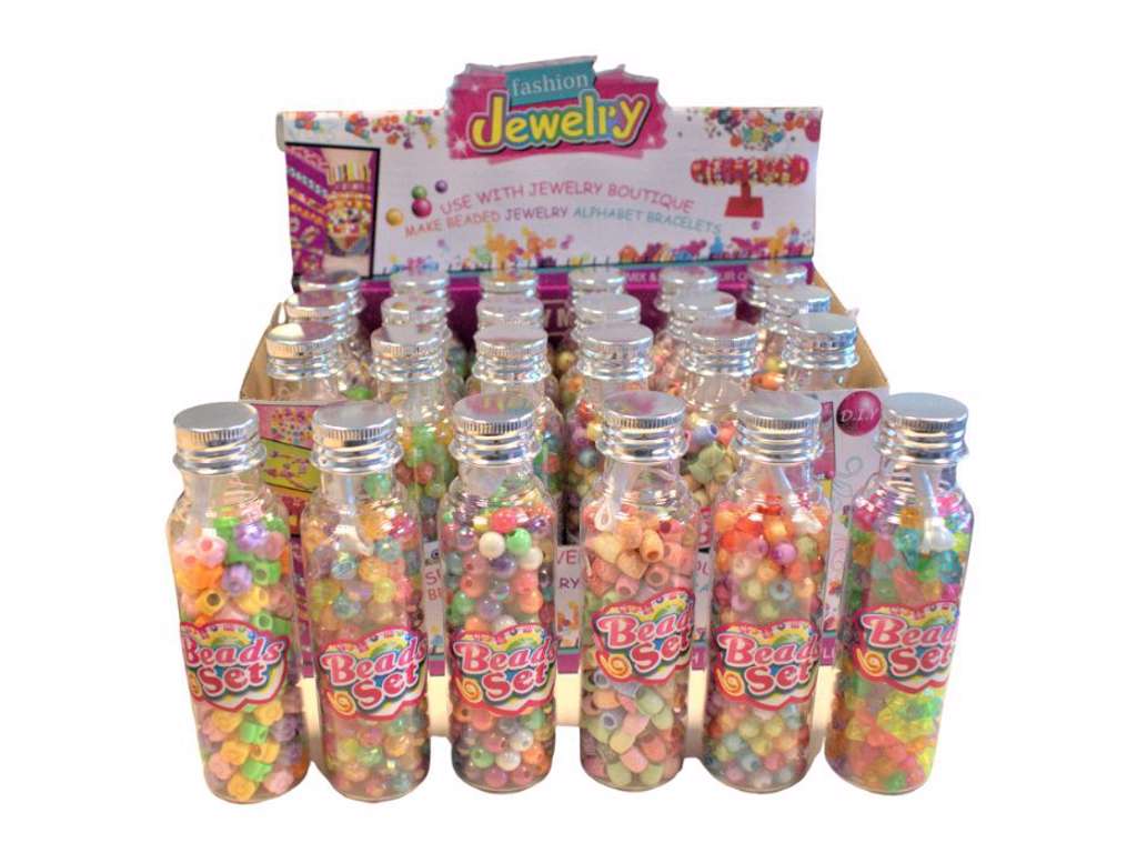 Smykkeperler i flaske