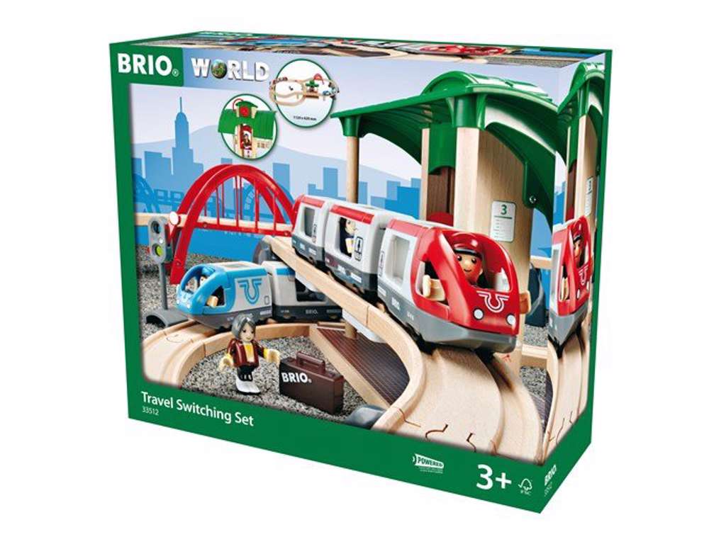 Stor togbane fra Brio - på rejse