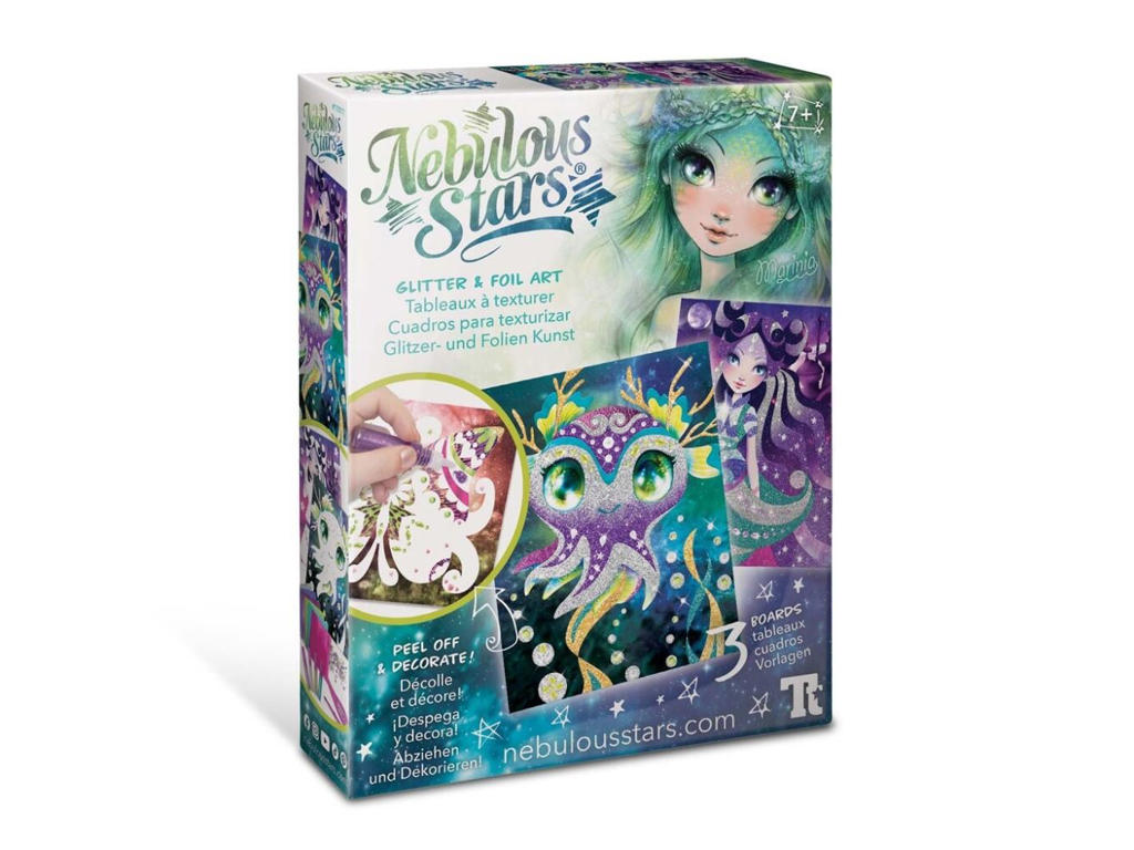 Nebulous Star Glitter & Folie Kunst Gaveæske