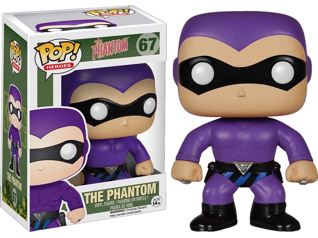 The Phantom POP! vinyl figur af The Phantom purple costume på 10 cm
