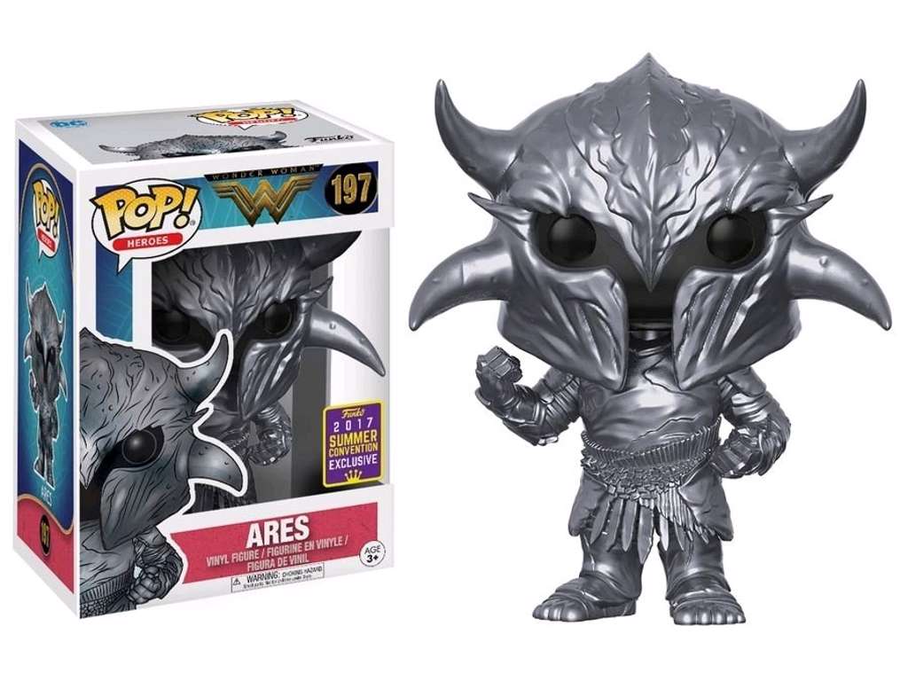 Wonder Woman Movie POP! vinyl figur af Ares Summer Convention Exclusive på 9 cm