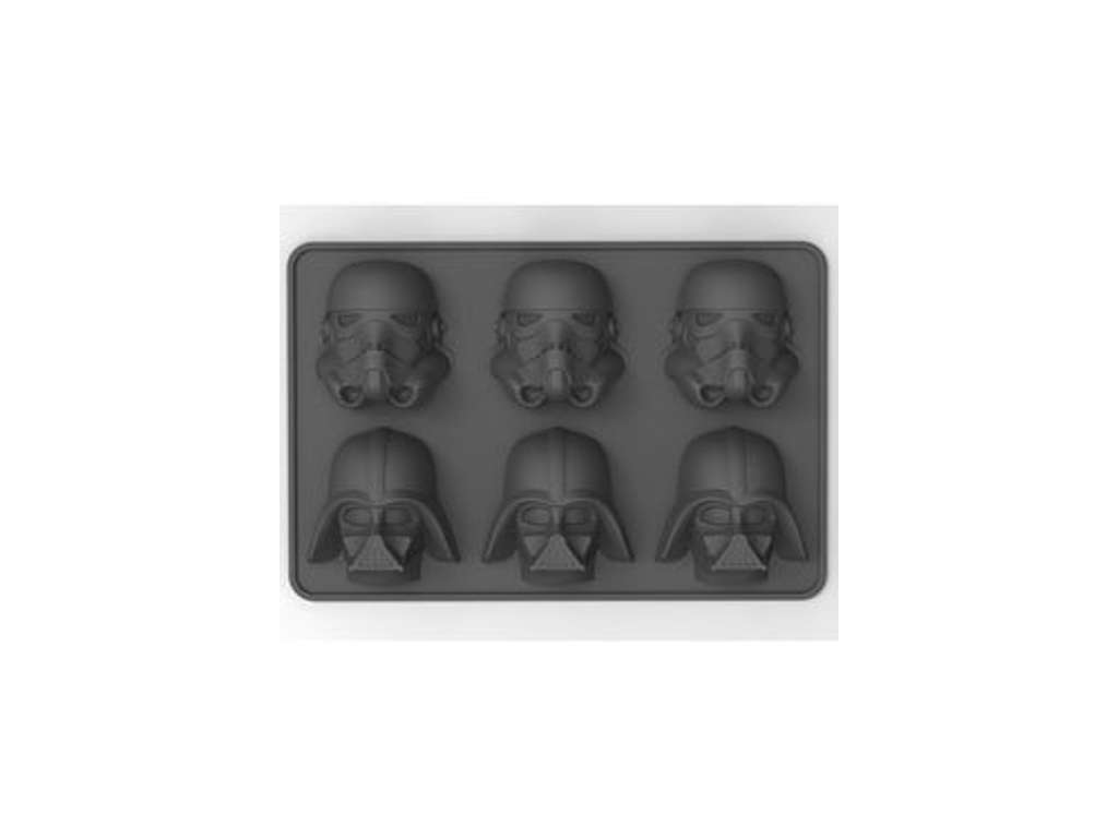 Stormtrooper og Darth Vader isterningebakke