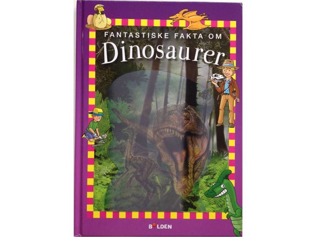 Fantastiske fakta om dinosaurer - bog