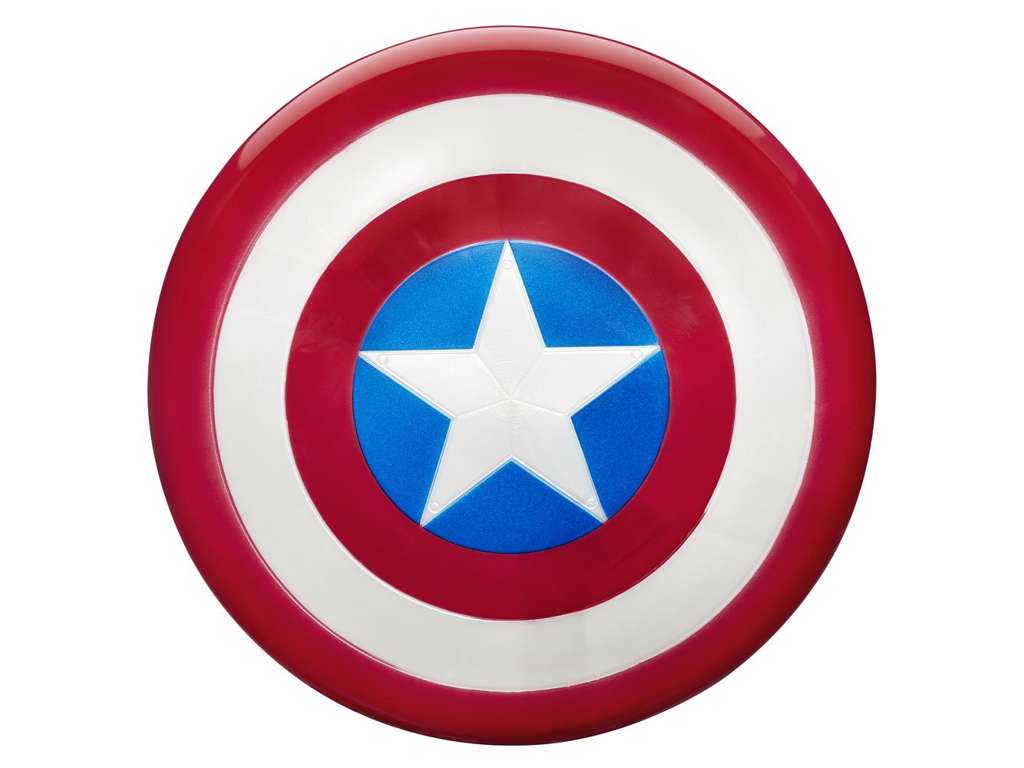 Captain Americas skjold fra Avengers til børn - 27 cm