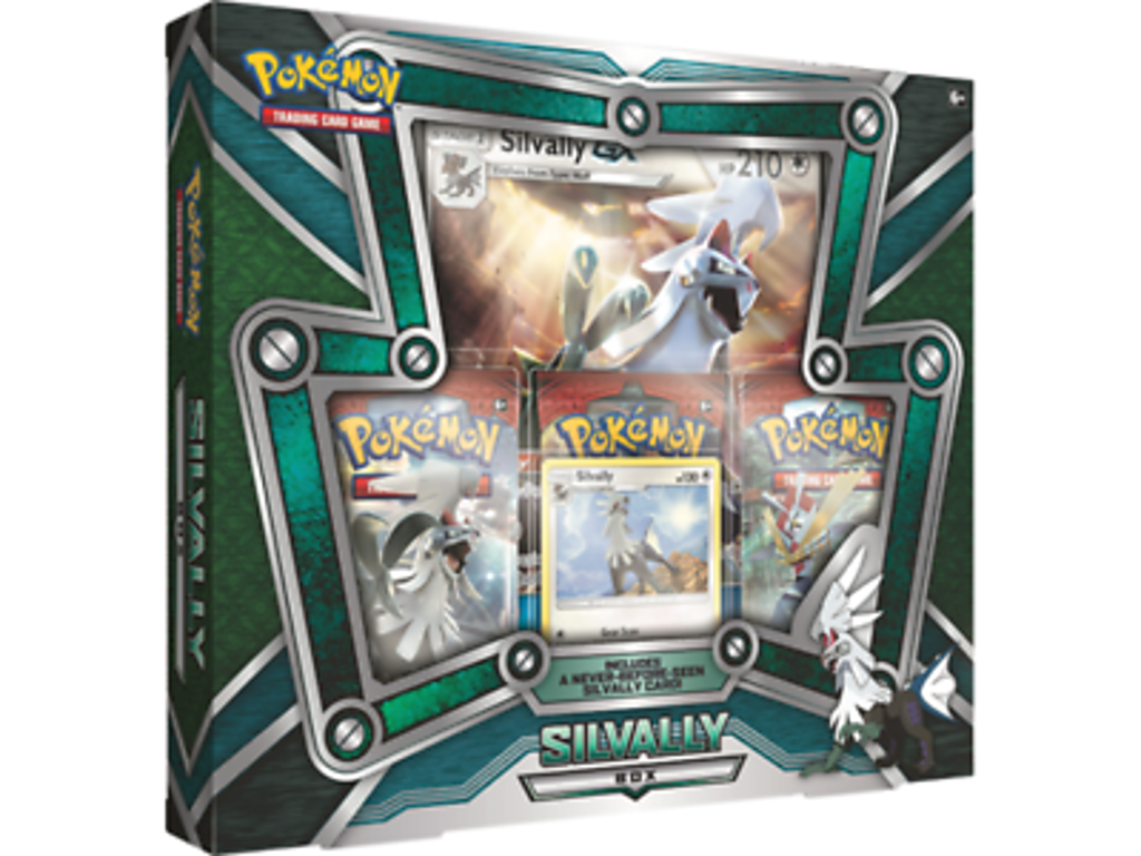 Pokémon Silvally GX box