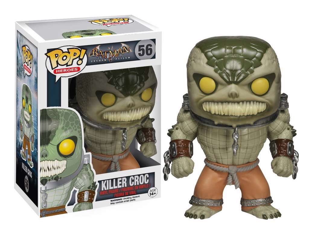 Killer Croc POP! Vinyl Figur fra Batman 10 cm